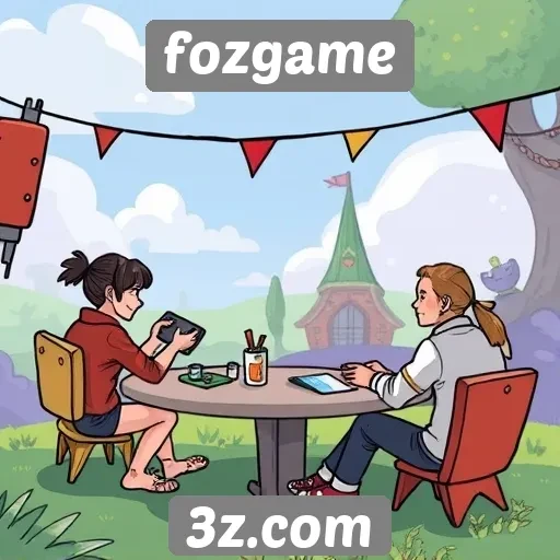 Exploração da comunidade e fóruns no Fozgame